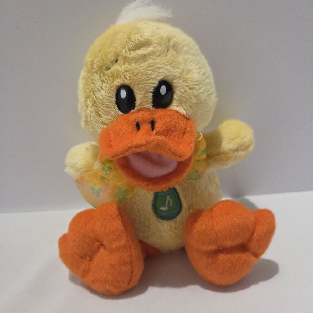 Kids Of America Corp Duck Baby Duckling Yellow 8" Plush Stuffed Animal Toy Talks